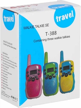 Zestaw krótkofalówek dla dzieci KIK 3 szt. KX2928 (5903039769359)