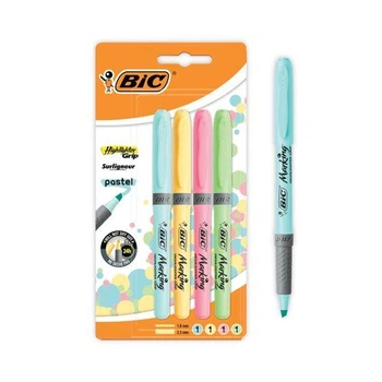 Набір текстових маркерів BIC Pastel, 4 шт.
