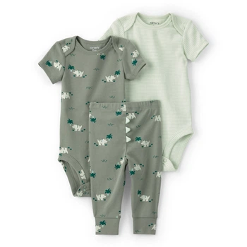 Комплект Carter's 3в1 2 боді, легінси для мальчика 72-76 см (1U620710_12M)
