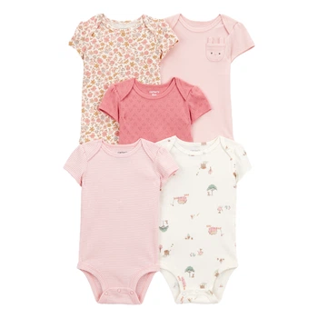 Комплект боді Carter's 5в1 для девочки 55-61 см (1T009510_3M)