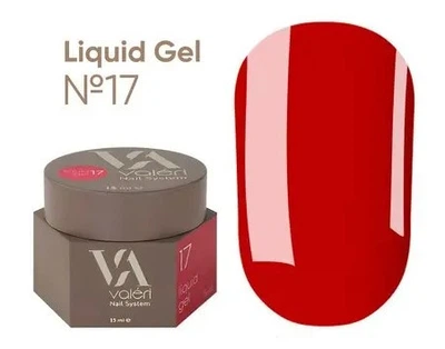 Жидкий гель для укрепления ногтей Valeri Liquid Gel №17 15 мл