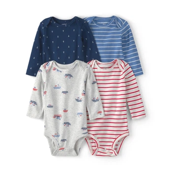 Комплект боді Carter's 4в1 для мальчика 55-61 см (1U641110_3M)