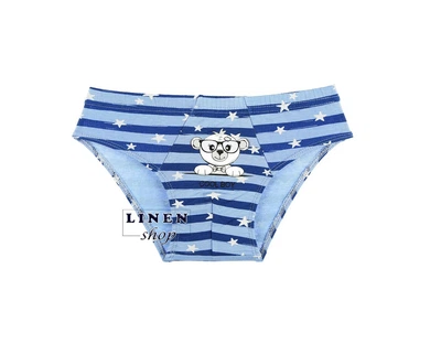 Синие трусики с медвежонком на мальчика 86-92см 0-1годик Donella 76991GM