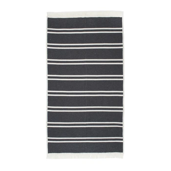 Килим Lotus Home - Infinity Stripe антрацит двосторонній 80*150 (svt-2000022352123)