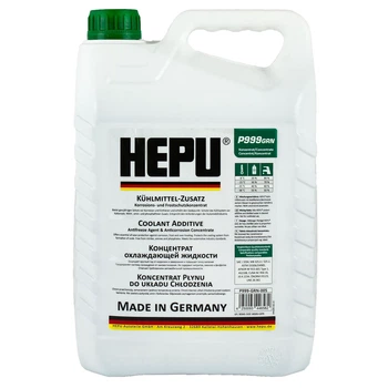 Рідина охолоджуюча HEPU Антифриз G11 концентрат зелена 5 л (P999-GRN-005)