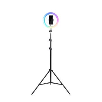 Набір 2 в 1 Трипод для смартфону + світлодіодне RGB кільце HAVIT HV-ST7026