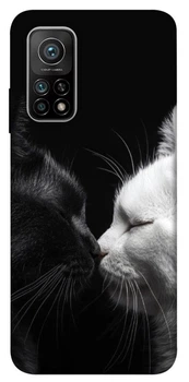 TPU чохол Demsky Black and white cats для Xiaomi Mi 10T