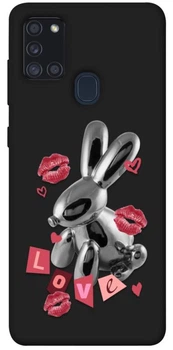 TPU чохол Demsky Metal bunny для Samsung Galaxy A21s