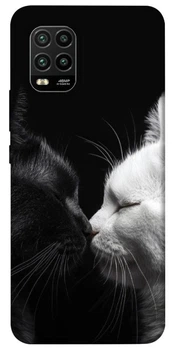 TPU чохол Demsky Black and white cats для Xiaomi Mi 10 Lite