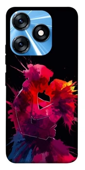 TPU чохол Demsky Abstract couple для TECNO Spark 10 Pro