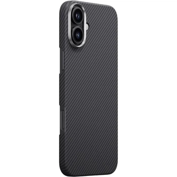 Ультратонкий чехол Carbon Protection Slim MagSafe для iPhone 17 (Айфон 17) Black