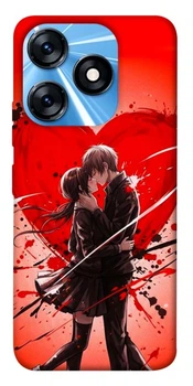 TPU чохол Demsky Dramatic couple для TECNO Spark 10 Pro
