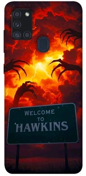 TPU чохол Demsky Welcome to hawkins для Samsung Galaxy A21s