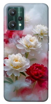 TPU чохол Demsky Red and white smoke для Realme 9 Pro