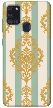 TPU чохол Demsky Gold Mint для Samsung Galaxy A21s