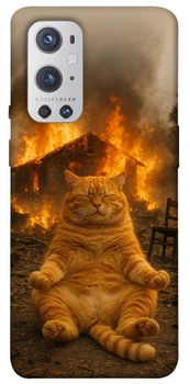 TPU чохол Demsky Burning cat для OnePlus 9 Pro