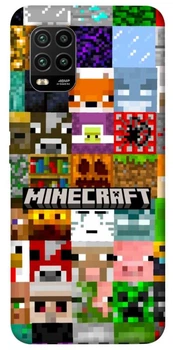 TPU чохол Demsky Minecraft collage для Xiaomi Mi 10 Lite
