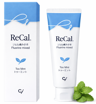 Зубная паста реминерализующая мята японская 70г ReCal Too Mint для укрепления емали (4589898164507_зубна паста)