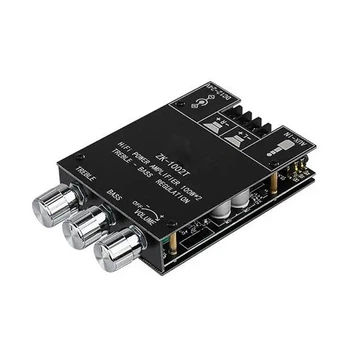 Аудіо підсилювач потужності звуку HiFi 2x100Вт Bluetooth 5.0 TD5182A, ZK-1002T
