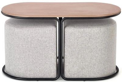 Ława Halmar PAMPA z pufami (V-CH-PAMPA-LAW) (5905248108219)