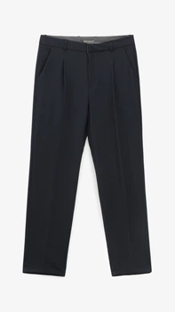 Брюки прямые однотонные мужские GENUA G12227-0004 4XL Темно-синий shop (2000999509889)