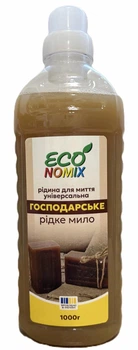 Засіб універсальний мийний "Рідке господарське мило" ТМ ECONOMIX 1000 гр. пет
