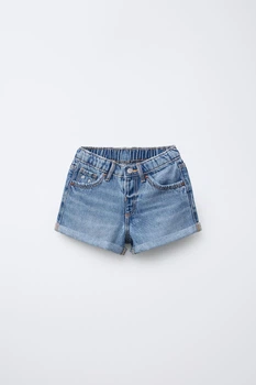 Шорти джинсові на дівчинку Zara 98 см сині