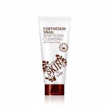 Пінка для вмивання з муцином улитка Fortheskin Snail Whip Foam Cleansing 180ml