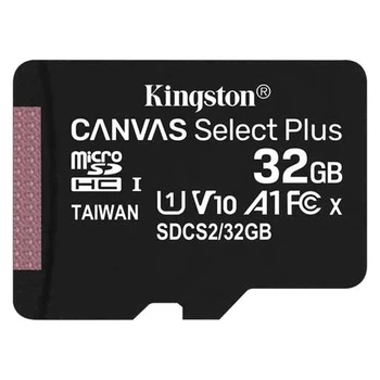 Карта пам'яті microSD MSD 32GB Kingston Canvas Select+ A1(100Mb/s) /C10+SD