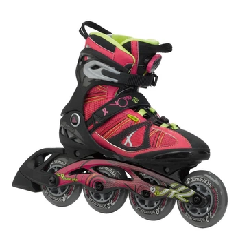 Роликові ковзани для дорослих K2 VO2 90 BOA W 39 (8.0US) 250мм Black/pink/lime (3050105)