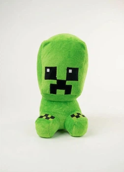 Мягкая детская игрушка Крипер Майнкрафт 25 см Minecraft зеленый (9157/25)
