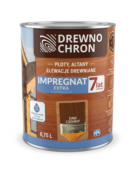 Просочення для дерева Drewnochron Impregnat Extra темний дуб 0,75л