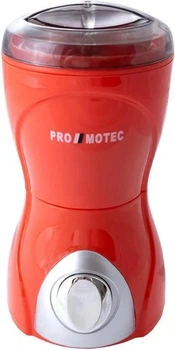 Кофемолка электрическая Promotec PM-593 (70 г) роторная с импульсным режимом Красный