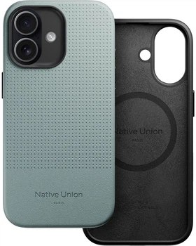 Чехол Native Union Active для iPhone 17 (Slate Green)