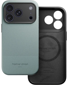 Чехол Native Union Active для iPhone 17 Pro (Slate Green)