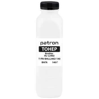 Тонер Brother HL-L2402 флакон, 140 г Patron (PN-BHLL2402-140)
