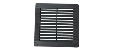 Решетка вентиляционная пластиковая AirRoxy 150x150 grey серая 02-317