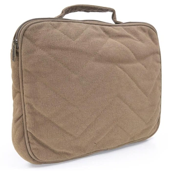Сумка для планшета Rothco Vintage Canvas I-Pad Netbook Pouch 5794 коричневая — текстильный чехол для iPad