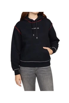Жіночий світшот Tommy Hilfiger Mdrn Reg Gbl Stp кенгуру класичний L WW0WW42424 DW5 (L)