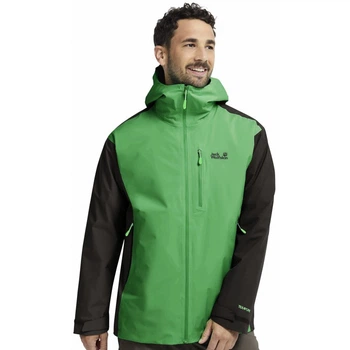 Вітровка RAINRUSH 2L JKT M Jack Wolfskin A65874_E0278 46-48 Зелений (4064886665872)