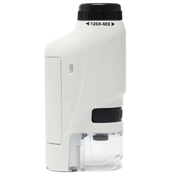 Детский микроскоп Outdoor MA657 портативный 60-120X с подсветкой White (3_08051)