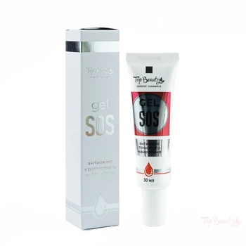 Гель анти-акне SOS-Gel для точечного нанесения Top Beauty 30 мл