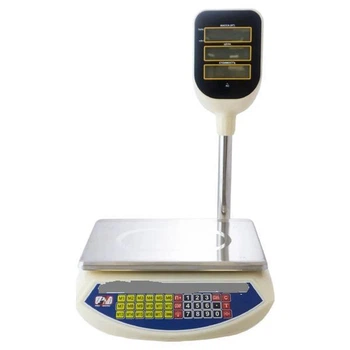 Торгові ваги Promotec 40кг PM-5052 з ціною поділу 5 грамів і платформою 33x23 см