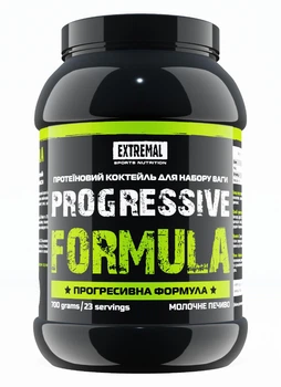 Протеїн Extremal Progressive formula 700 г Молочне Печиво Protein для Набору Ваги Сили Енергії