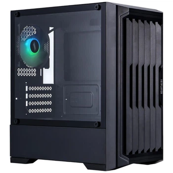 Корпус 1stPlayer H2-BK-4F7, Чорний - 602880