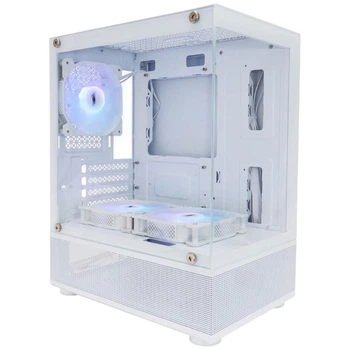 Корпус 1stPlayer Mi2-A-WH-2F7R-W-1F7-W, Белый - 603266