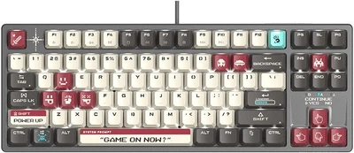 Klawiatura przewodowa A4Tech Bloody S87 USB Pixels Red (A4TKLA47736)