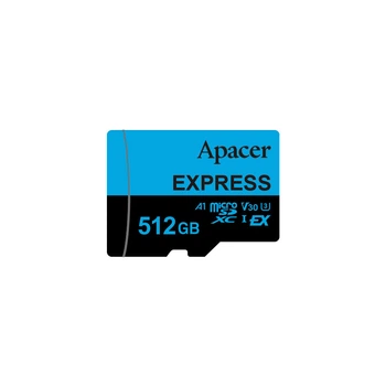 Карта пам'яті microSDXC (UHS-1 U3) Apacer Express 512Gb class 10 V30 A1 Read/Write:810/700 MB/sec (Compatible with Nintendo