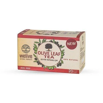 Чай з листя оливи WeLive Olive Leaf Tea, 20 пакетиків