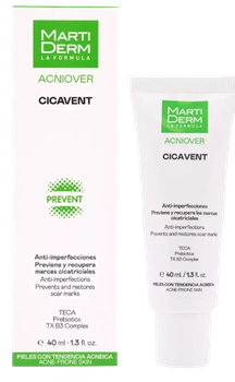 Крем для обличчя Martiderm Acniover Cicavent регенеруючий для жирної та проблемної шкіри 40 мл (8436589051478)